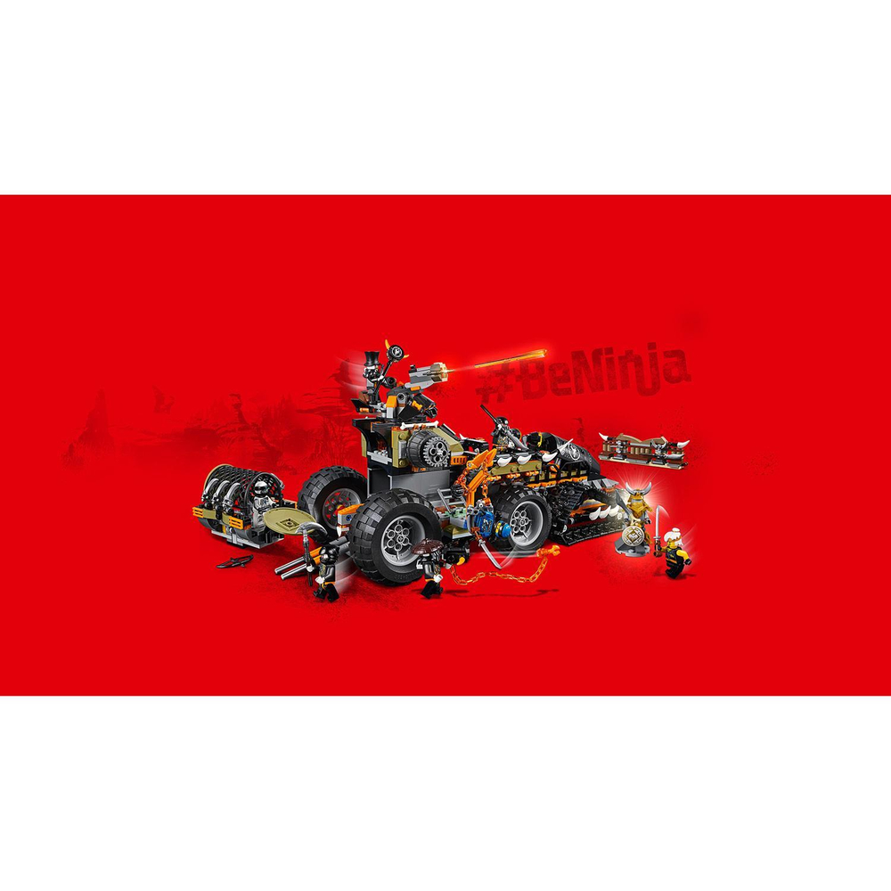 LEGO Ninjago: Стремительный странник 70654 — Dieselnaut — Лего Ниндзяго