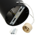 Светильник светодиод, JazzWay, PDL-R 14080, GU10, IP20, 14х8 см, 230 В, черный, белый, 5031425