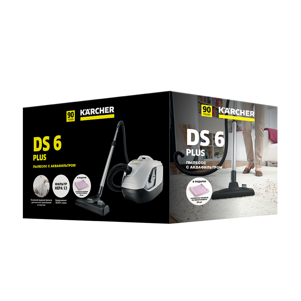 Пылесос с аквафильтром DS 6 Plus Anniversary Edition