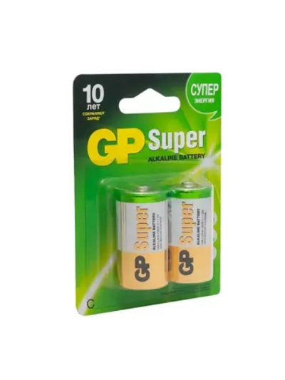 Батарейка алкалиновая типоразмера D (LR20)  2 шт.