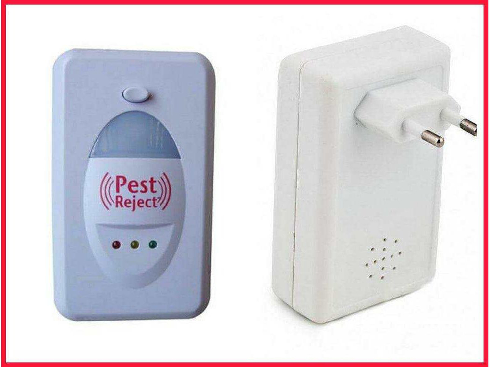 Отпугиватель грызунов и насекомых ультразвуковой Pest Reject