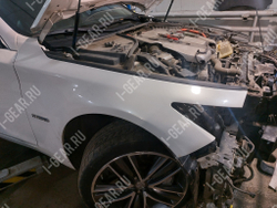 Промывка радиаторов Infiniti Q50 hybrid