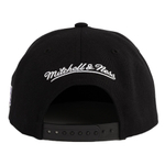 Баскетбольная кепка Mitchell&Ness NBA Team Script 2.0 Snapback Los Angeles Lakers Cap Black
