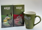 ЧАЙ KEJOfoods НАБОР 2*25ПАК + ЧАШКА ФАРФОР/10