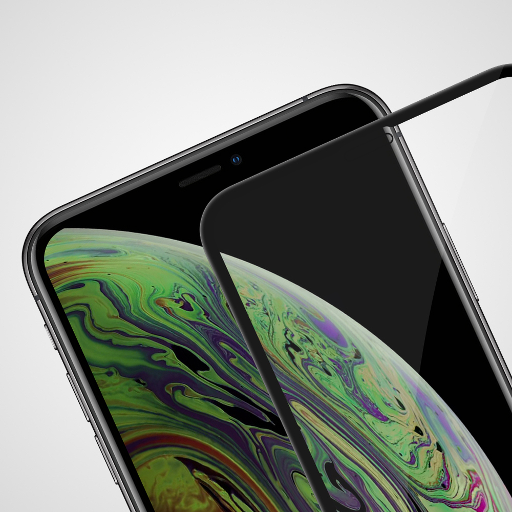 Закаленное стекло 6D с олеофобным покрытием для iPhone Xs Max и 11 Pro Max, G-Rhino