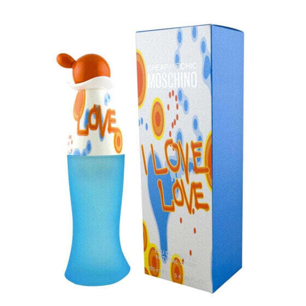 Женская парфюмерия MOSCHINO Cheap Chic I Love Love 100ml Eau De Toilette