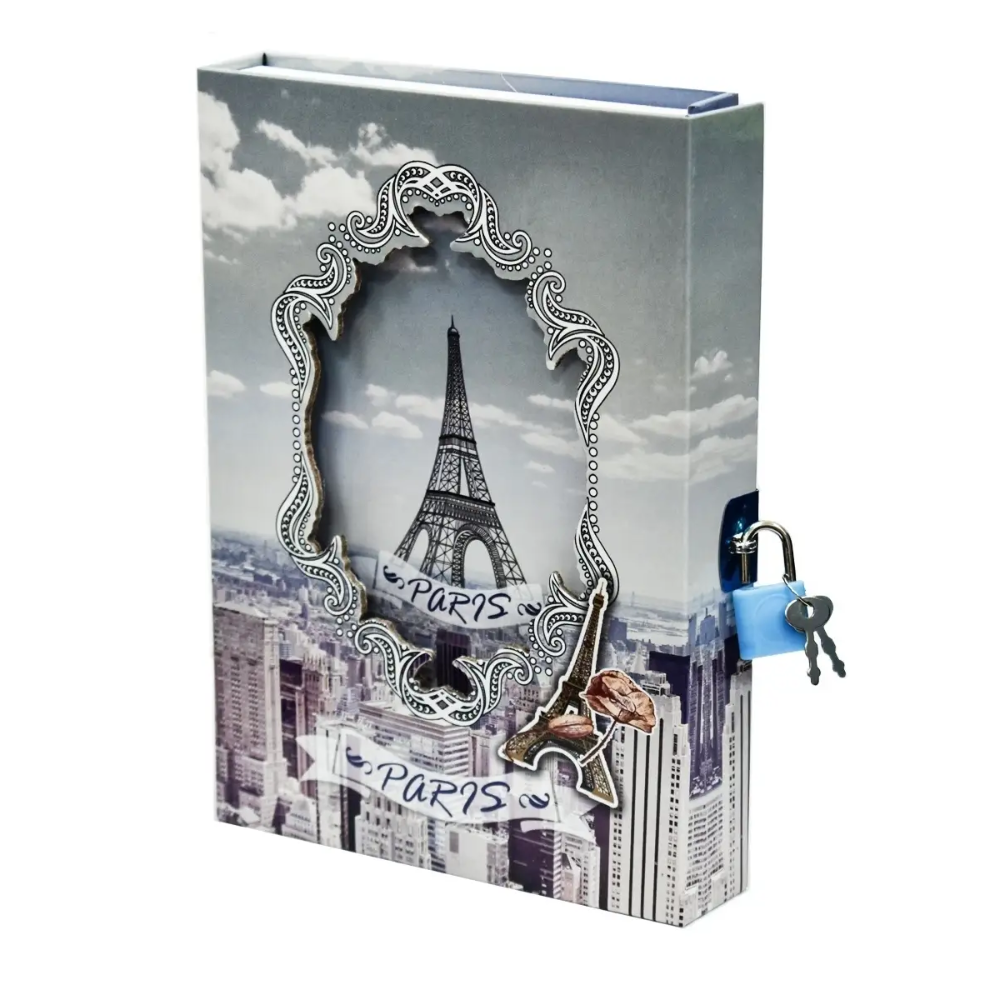Блокнот на замочке Paris