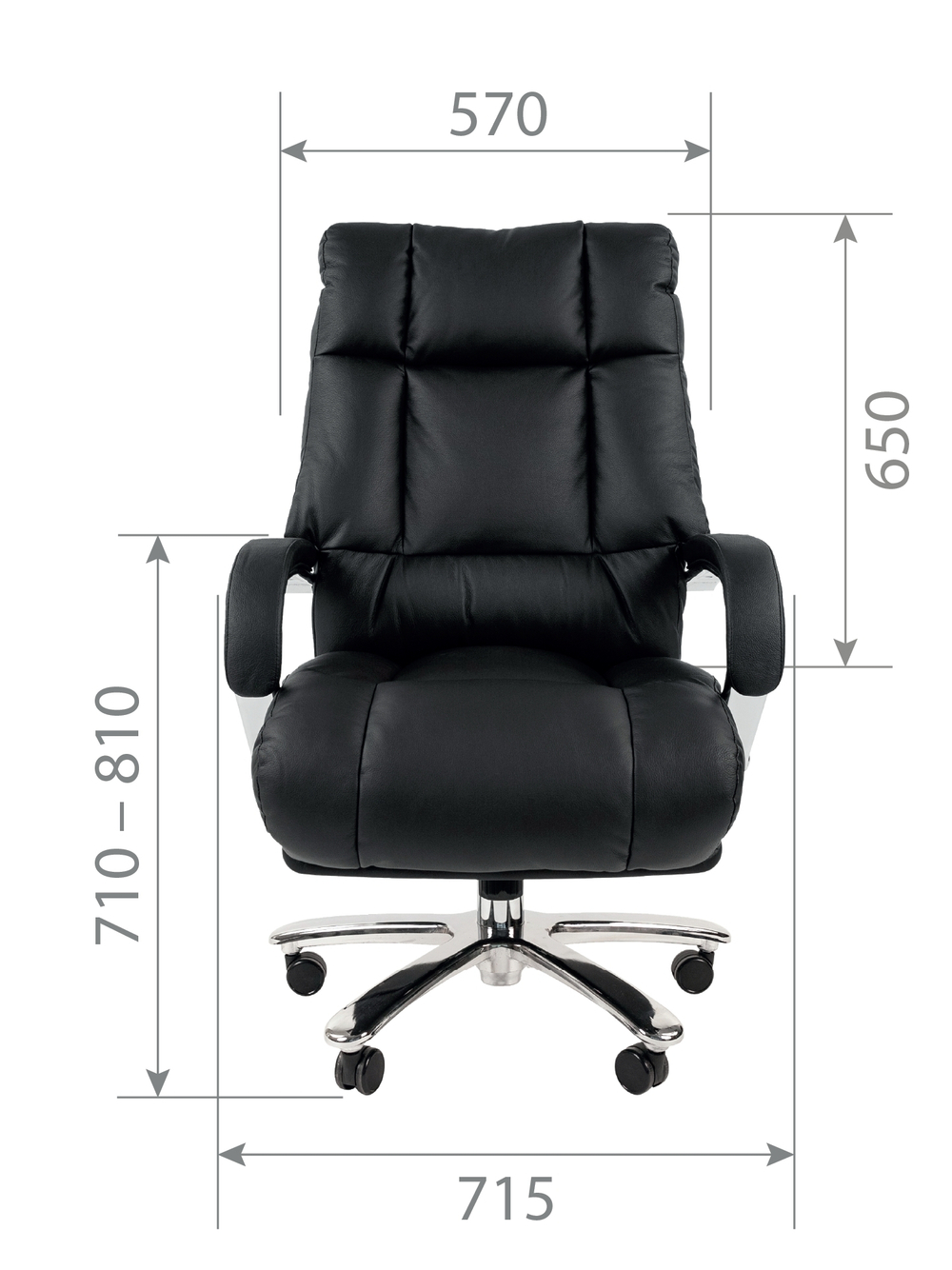 Офисное кресло CHAIRMAN 405, экокожа