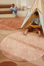 Ковер Lorena Canals Round Dot Rose (140Ø см)