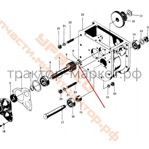 Кольцо упорное иголок (Пластинка упорная иголок)  Xingtai/ Синтай/ Уралец