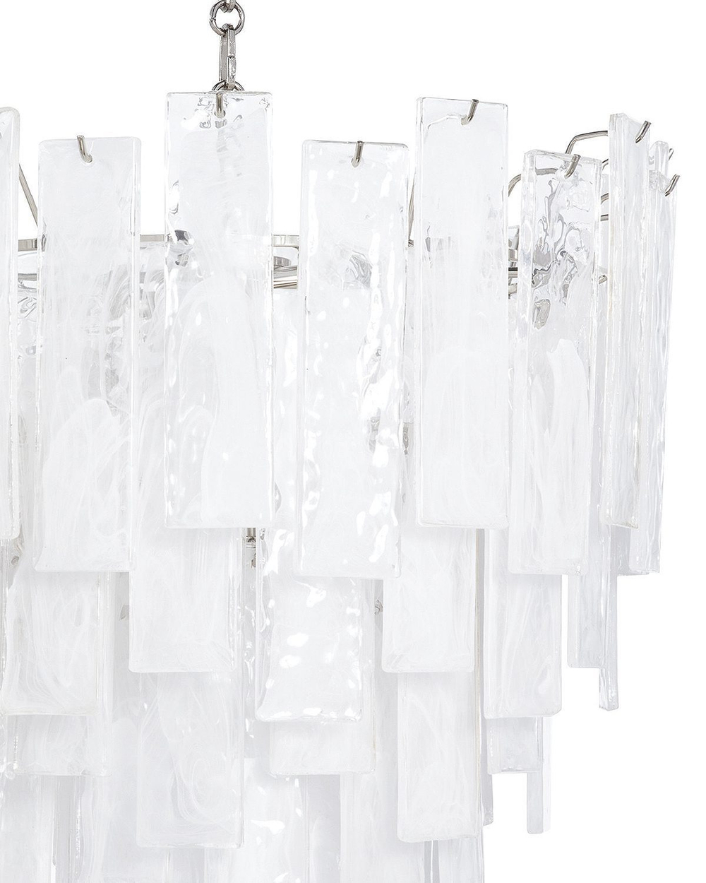 Серебряная люстра “Рейнар”