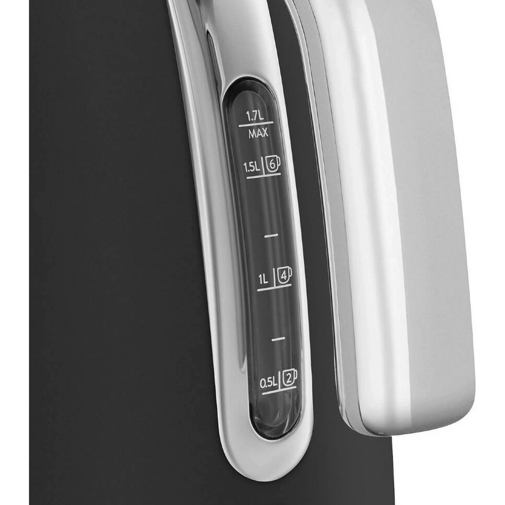 Чайник электрический Smeg KLF03BLMEU матовый черный
