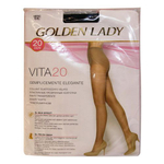 Golden Lady VITA колготки класс. с шортиками 20 den nero р.2 (S)