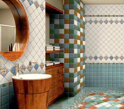 Панель ПВХ фотопечать Майолика фон 2700х250мм