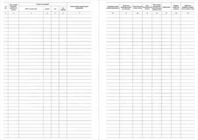 Журнал регистрации отбора биологических объектов форма №450у-06 200 страниц твердая обложка
