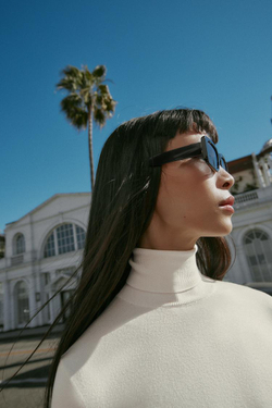 ZARA БАЗОВЫЙ ТРИКОТАЖНЫЙ ДЖЕМПЕР С ВЫСОКИМ ВОРОТНИКОМ, ЭКРЮ