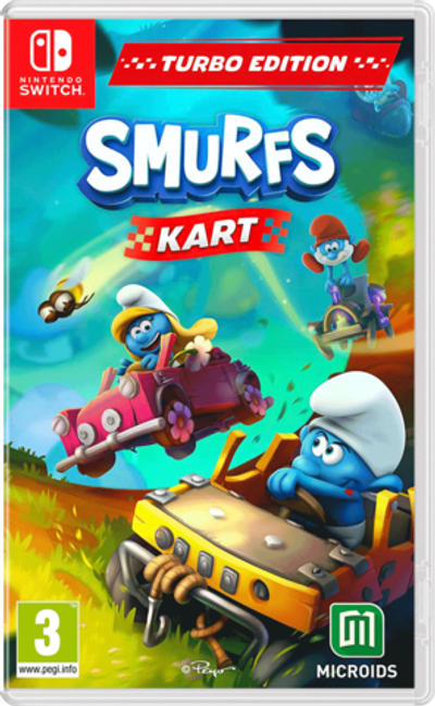 Игра Smurfs Kart: Turbo Edition Смурфики (Русская версия) для Nintendo Switch