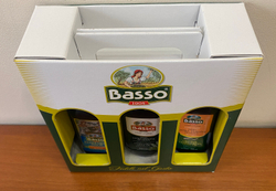 Подарочный набор оливковых масел BASSO Extra Virgin Италия