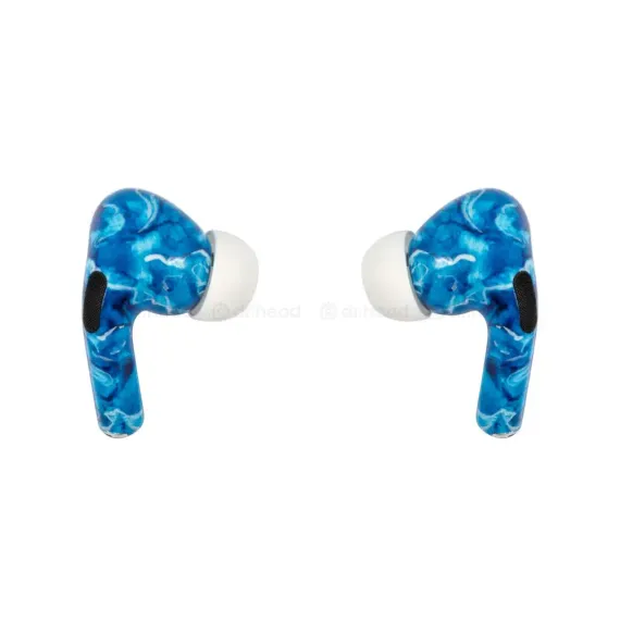 Apple AirPods Pro 2nd gen with MagSafe USB-C (2023) Blue Marble Gloss
