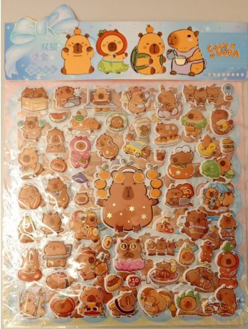 Набор наклеек "Capybara Stile"