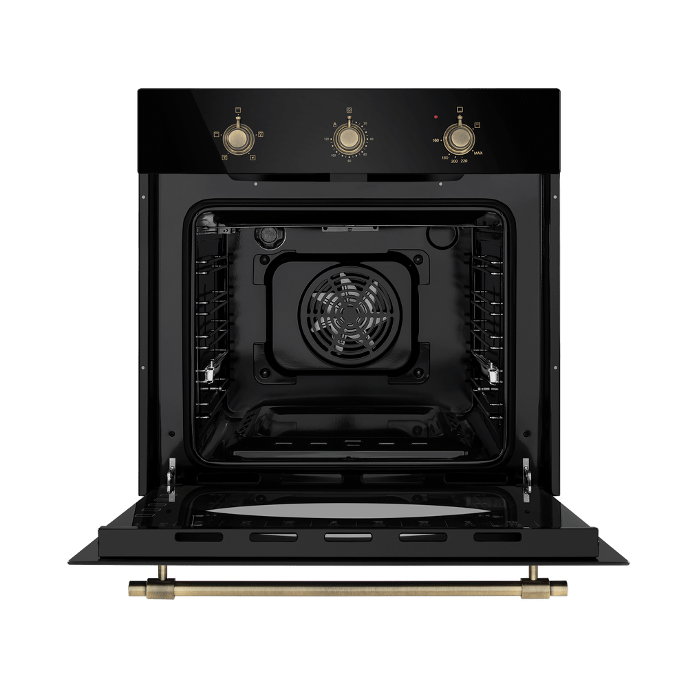 Шкаф духовой газовый с электрическим грилем MAUNFELD EOGC604RBG.MT