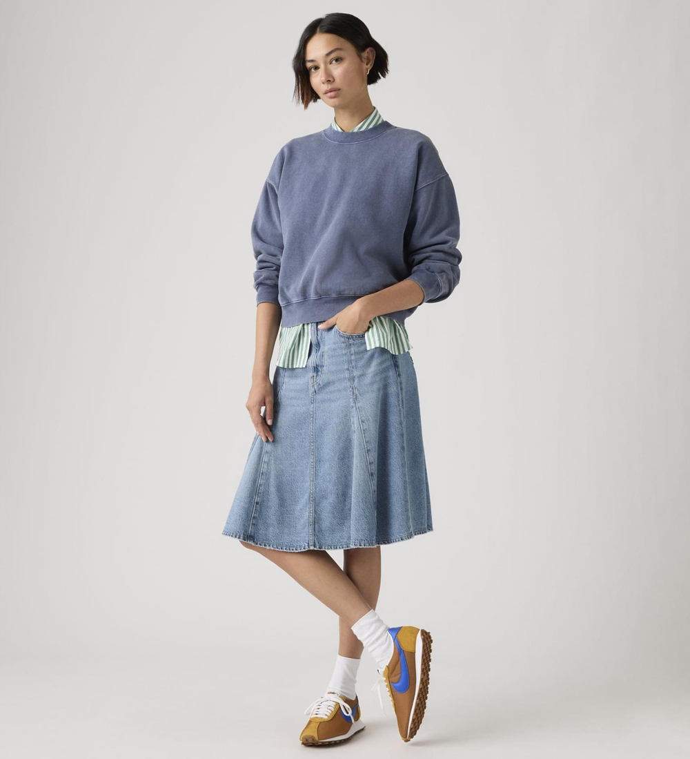 Юбка женская LEVI'S GODET KNEE LENGTH SKIRT