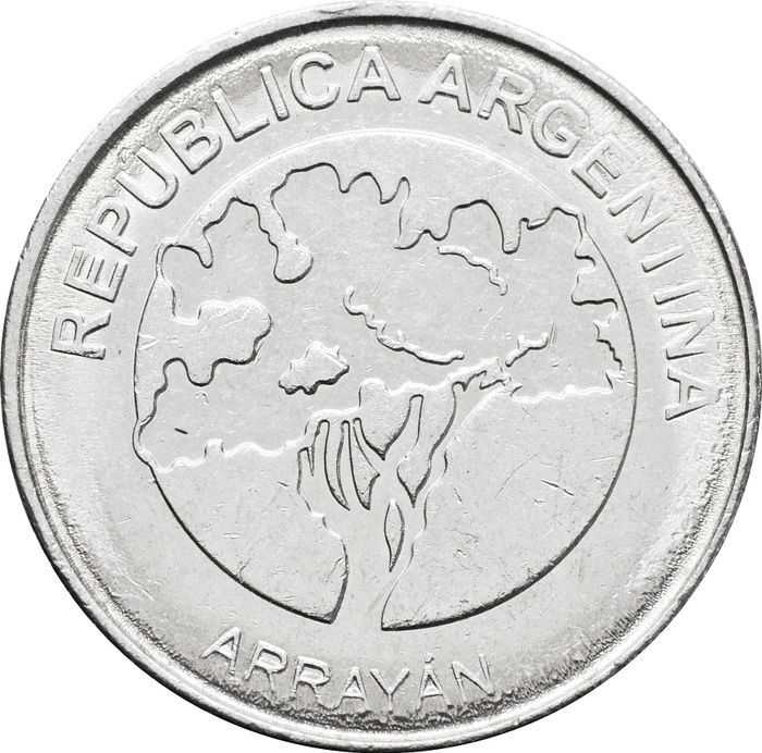 5 песо 2020 Аргентина XF