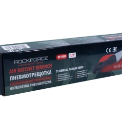 Пневмотрещотка 68Нм, 1/2''(потребление 77л/мин, 160 об/мин, L-254мм,6.3Bar,штуцер 1/4'') RockForce##Rock FORCE RF-RP7408