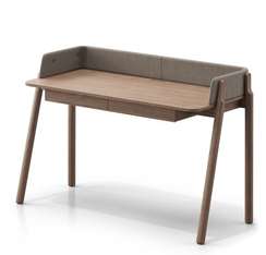 Стол письменный Basic 140*60 см (натуральный дуб, капучино твид)