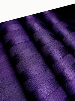 Постельное белье сатин-страйп Milky Garden "Черника" 1,5-сп  Наволочка 50х70 см 1 шт Простынь  150x215 см Пододеяльник 145x215 см