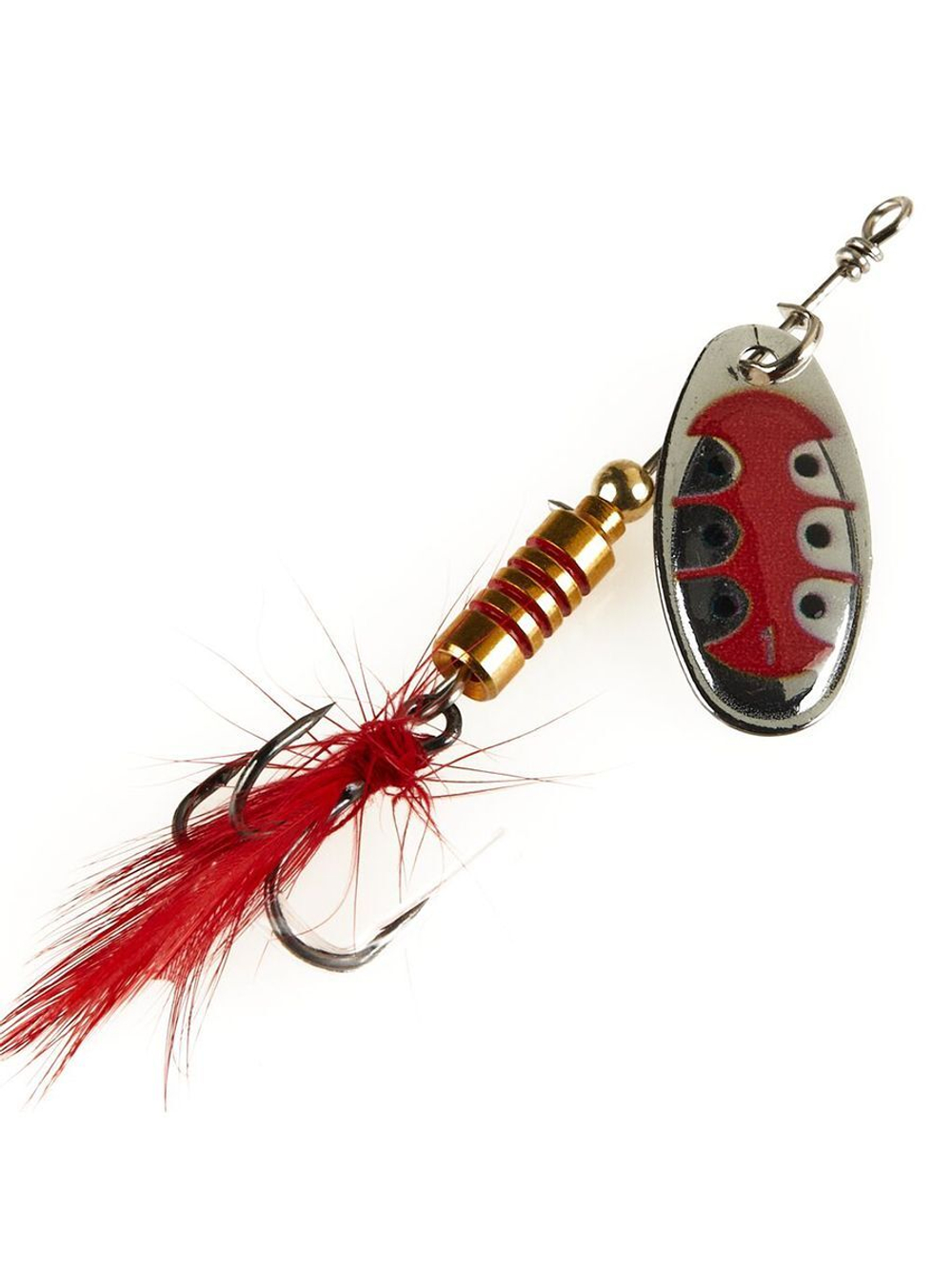 Блесна вращающаяся Lucky John SPIN X ROUND 01 3,5г FT (5шт. в упк.)