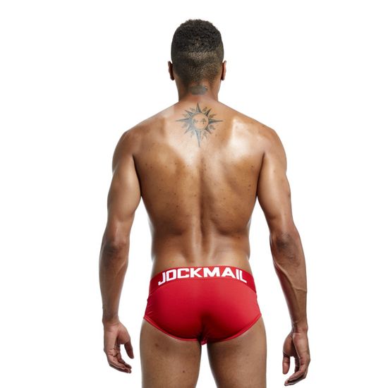 Мужские трусы брифы красные JOCKMAIL JM2023-8