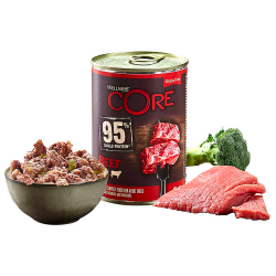 Core консервы для собак с говядиной и брокколи (паштет) 400 г банка (95%)