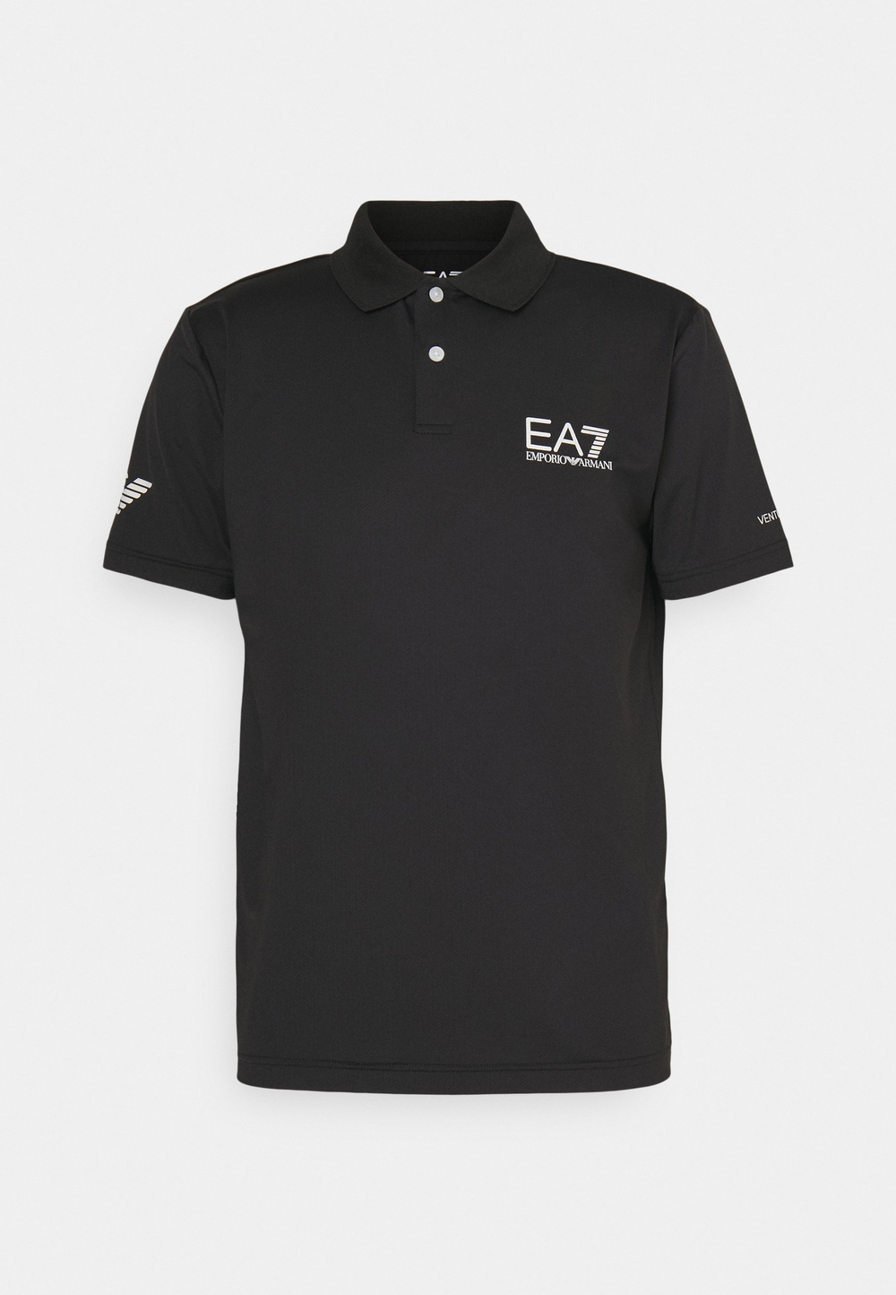 EA7 Emporio Armani VENTUS7 - Футболка-поло - Чёрный