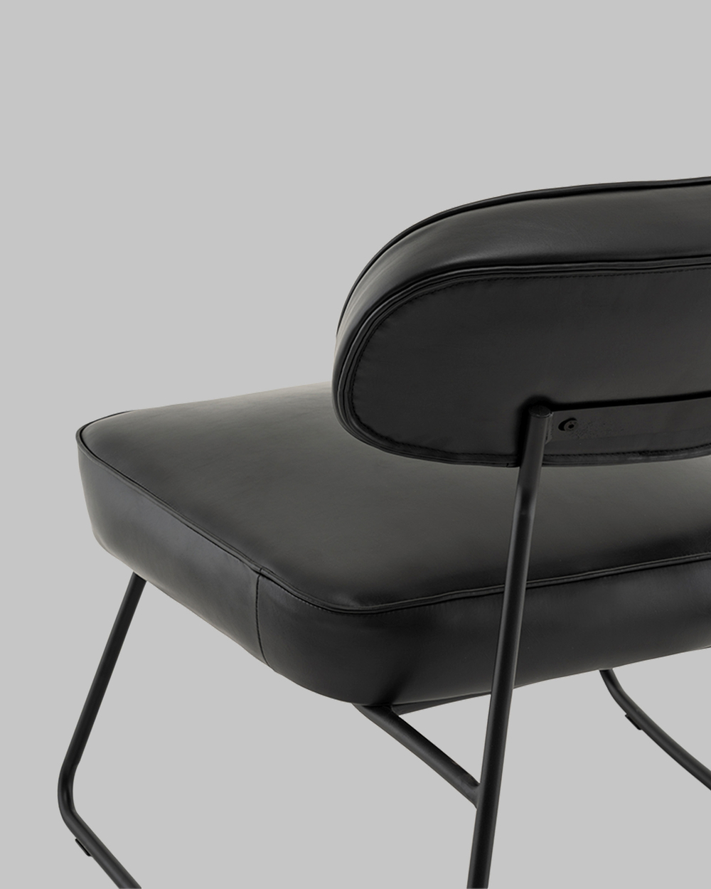 Кресло Kate new ткань экокожа чёрный