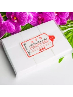 Безворсовые салфетки, 4*6см, 1000 шт белые