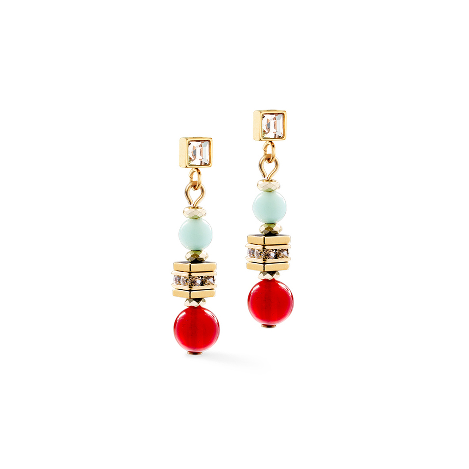 Серьги Coeur de Lion Multicolour Gold 3023/21-1516