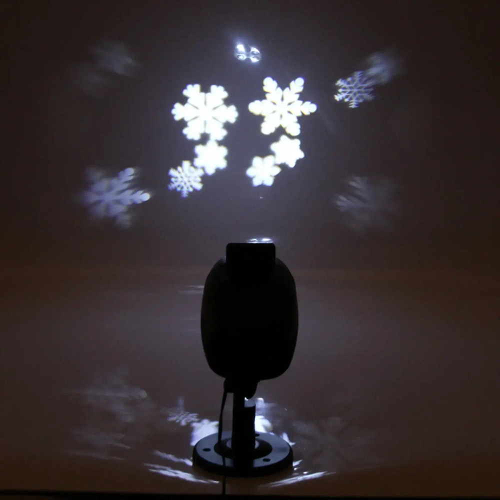 Проектор уличный «Новый год» XL-803 2 набора картинок (220V)