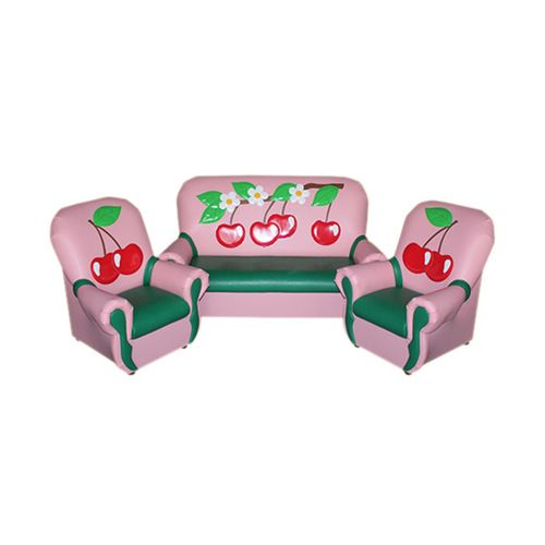 Комплект мягкой игровой мебели «Сказка люкс» Вишенки