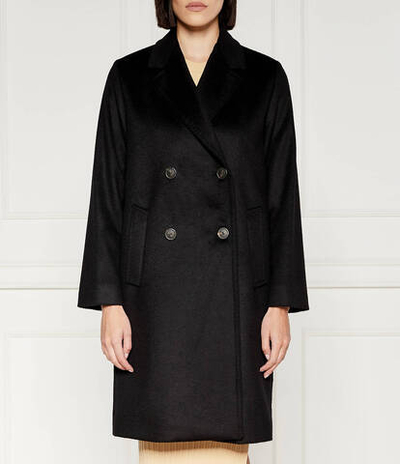 Хлопковое пальто Weekend MaxMara - черный(250160526)