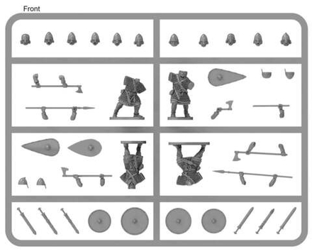 Victrix  Huscarls (Late Saxons/Anglo Danes) Половина набора
