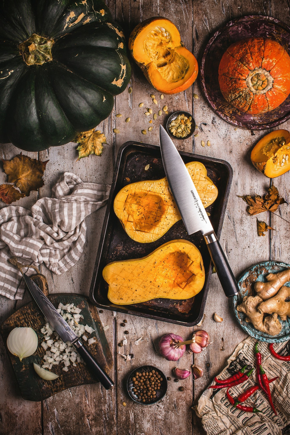 Нож поварской-Шеф 20см Samura Mo-V SM-0085/16