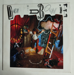 Винтажная виниловая пластинка LP David Bowie Never Let Me Down (Holland 1987)