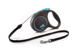 Flexi new Black Design рулетка для собак 12 кг трос 5 м.