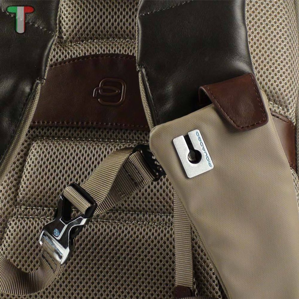 Рюкзак Piquadro COLEOS серый телячья кожа (CA2944OS/TO)