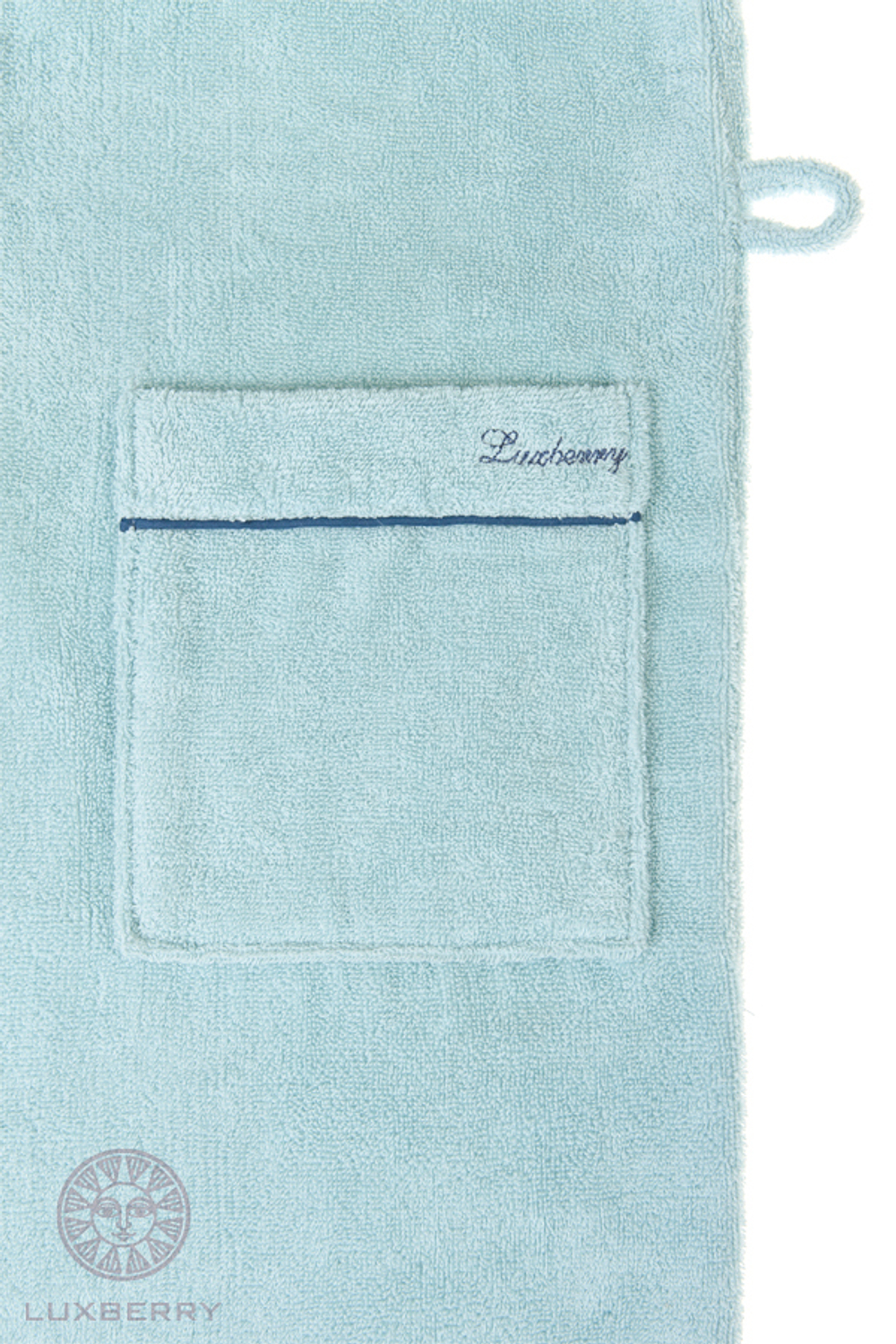 Элитный халат махровый Basic бирюзовый от Luxberry Португалия