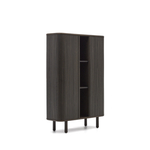 Mailen Буфет с 2 дверцами из ясеневого шпона темной отделки 110 x 140 см