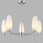 6519/5C MODERNI LN23 172 хром Люстра потолочная G9 5*40W 220V SHIVON