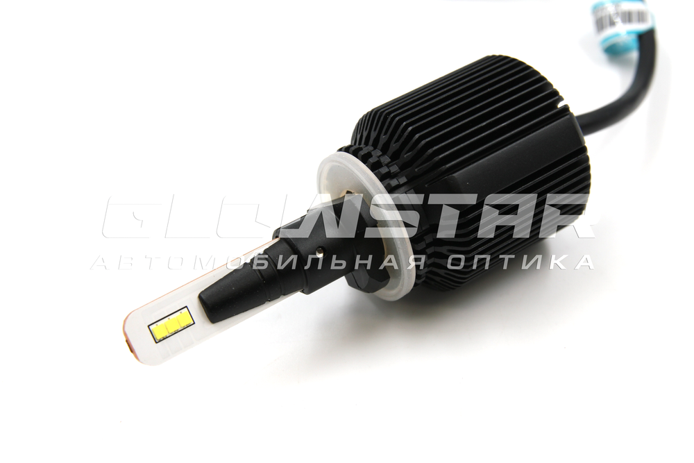 Cветодиодные лампы H27 (880/881) Sariti J1 Seoul Csp, 5500К, 12V, 25W, EMC (комплект, 2шт)