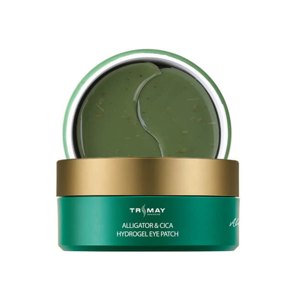 Патчи с маслом крокодила TRIMAY Alligator & Cica Hydrogel Eye Patch
